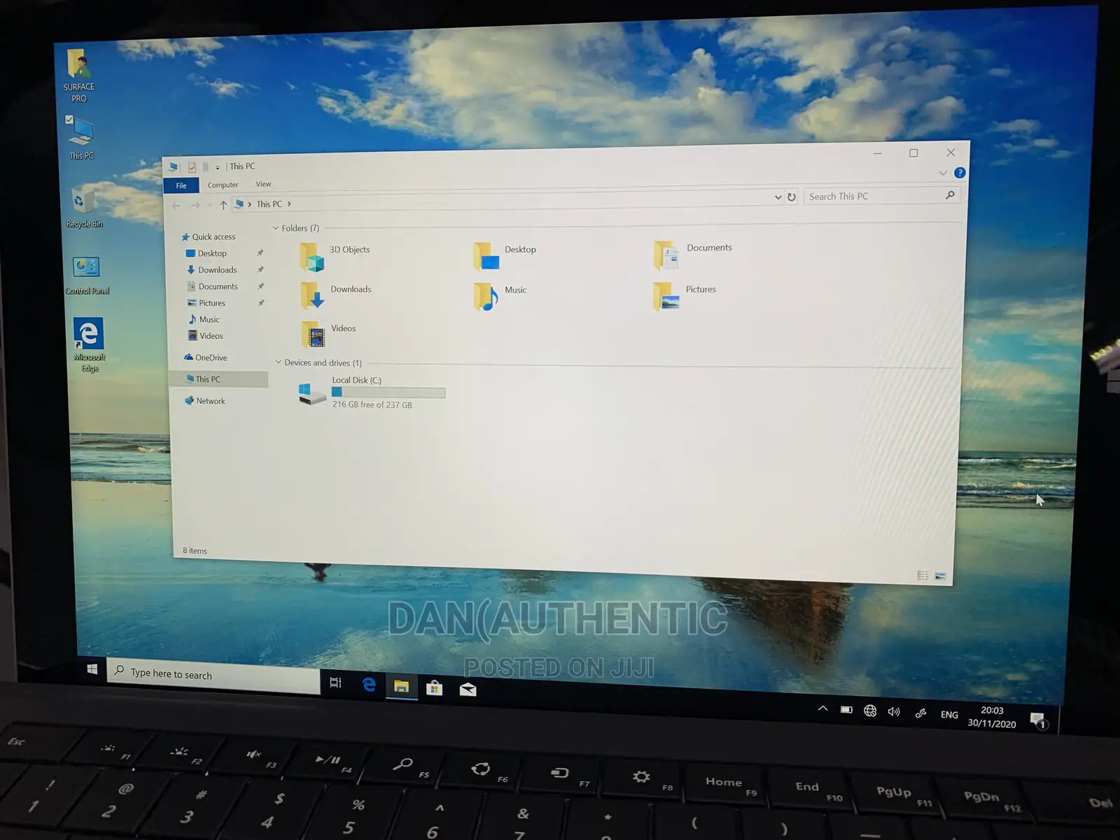 Laptop Microsoft Surface Pro 4 8GB Intel Core I5 SSD 256GB