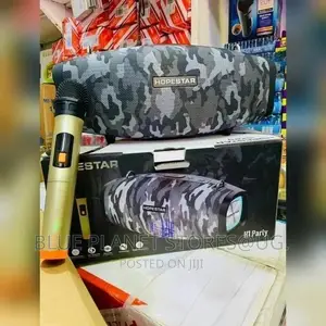 HOPESTAR Bluetooth Speaker + a Microphone || 40w || H1-Party
