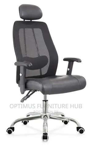 Metallic Supported Executive Chair