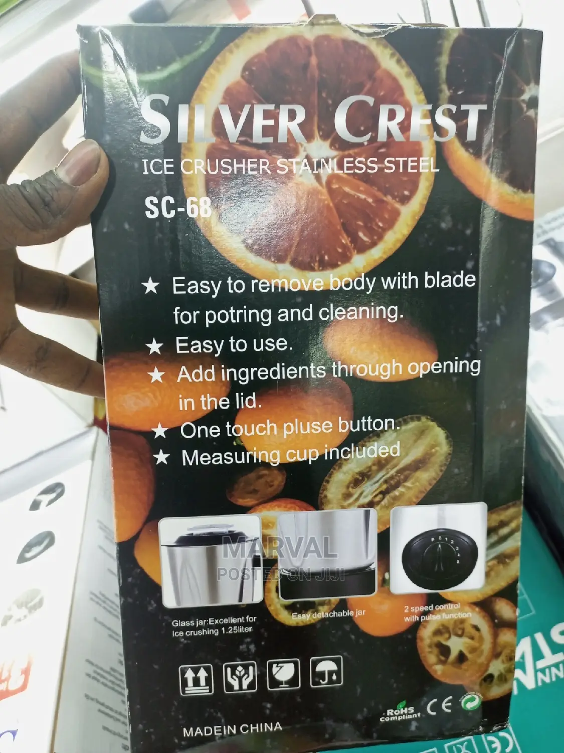 Ice Crusher Brender (Silver Crest)