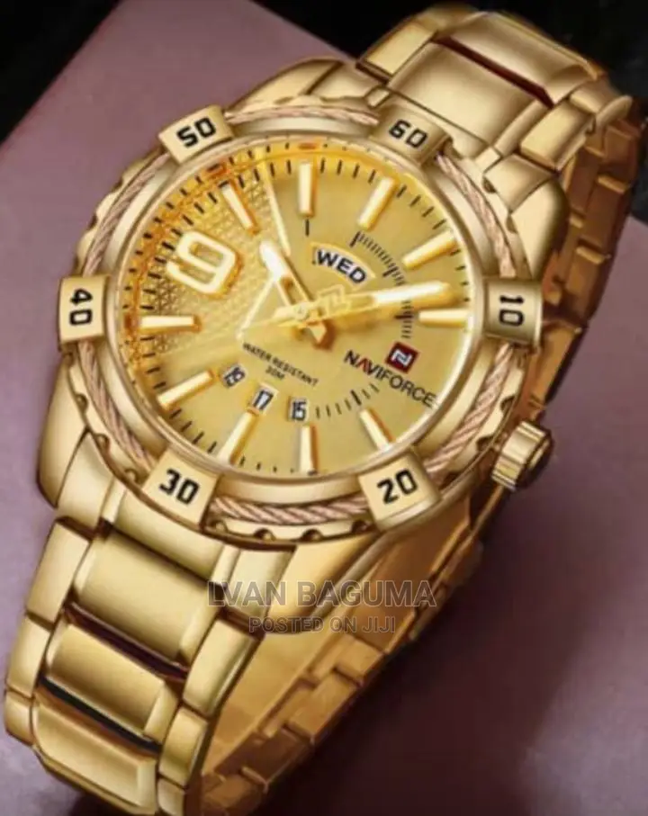 NAVIFORCE Watch - GOLD