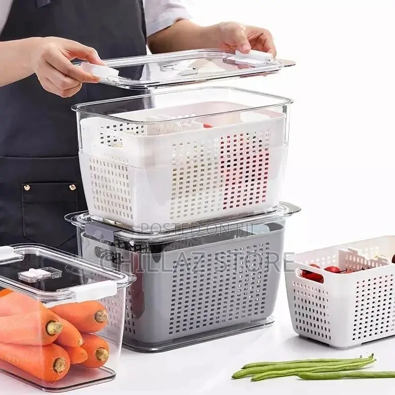 3 In1 Fridge Drainage Basket