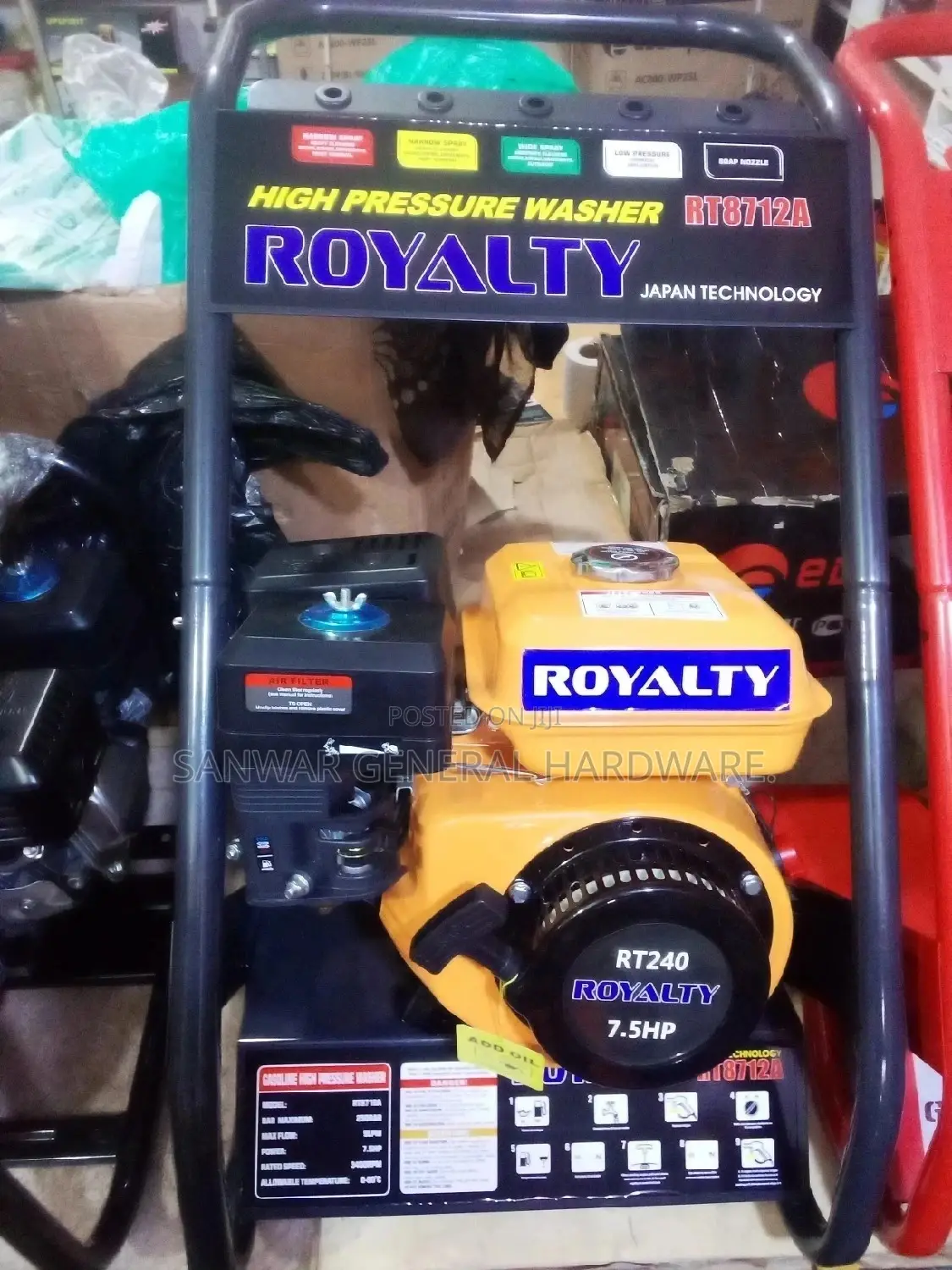 Royalty Pressure Car Washer Machines.(Made in Japan)