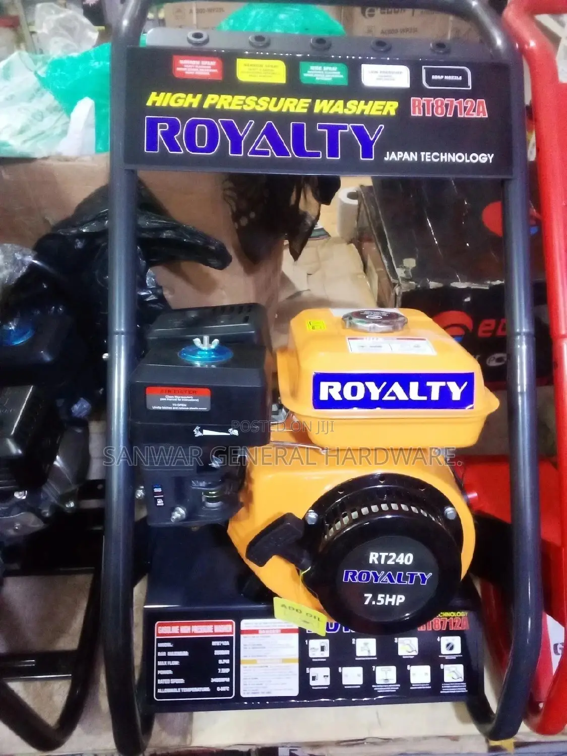 Royalty Pressure Car Washer Machines.(Made in Japan)