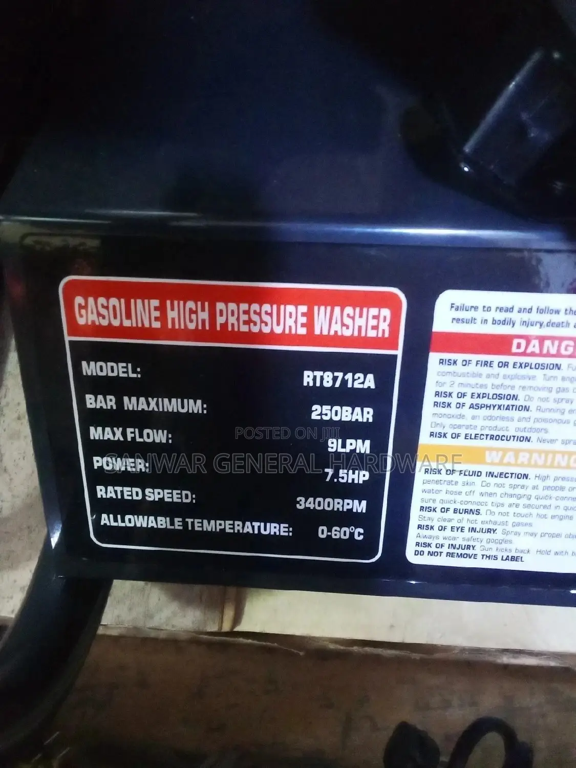 Royalty Pressure Car Washer Machines.(Made in Japan)