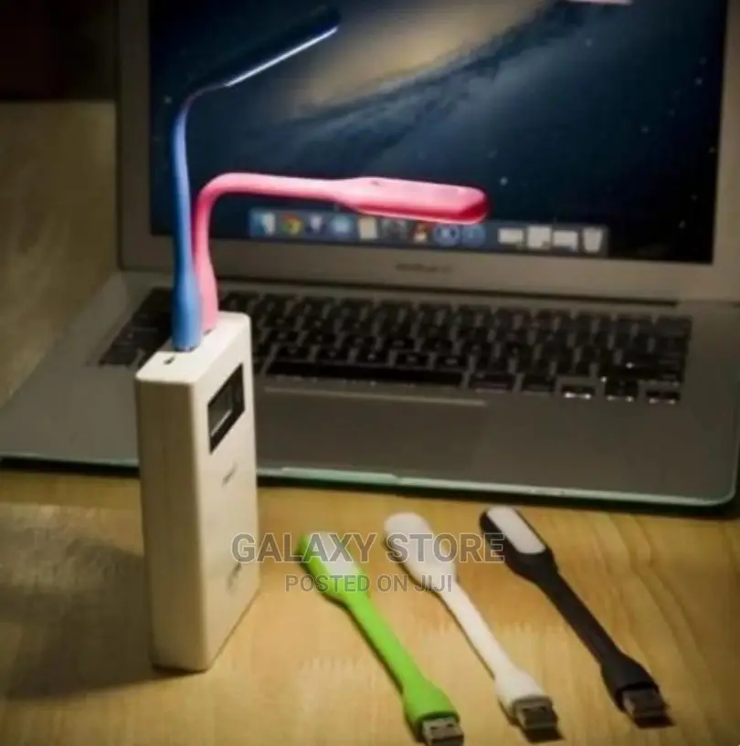 Portable Instant Bright Usb Light - White