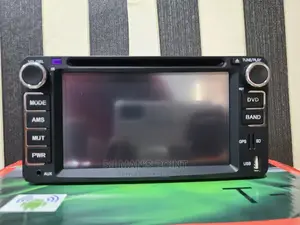 Car HD DVD Radio Dual Button