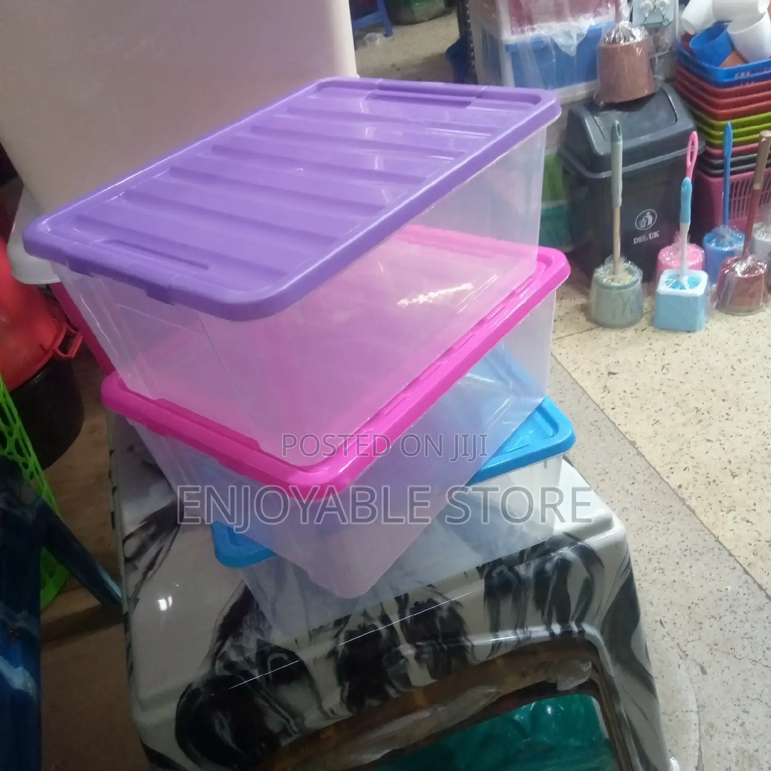 Plastic Transparent Storage Box