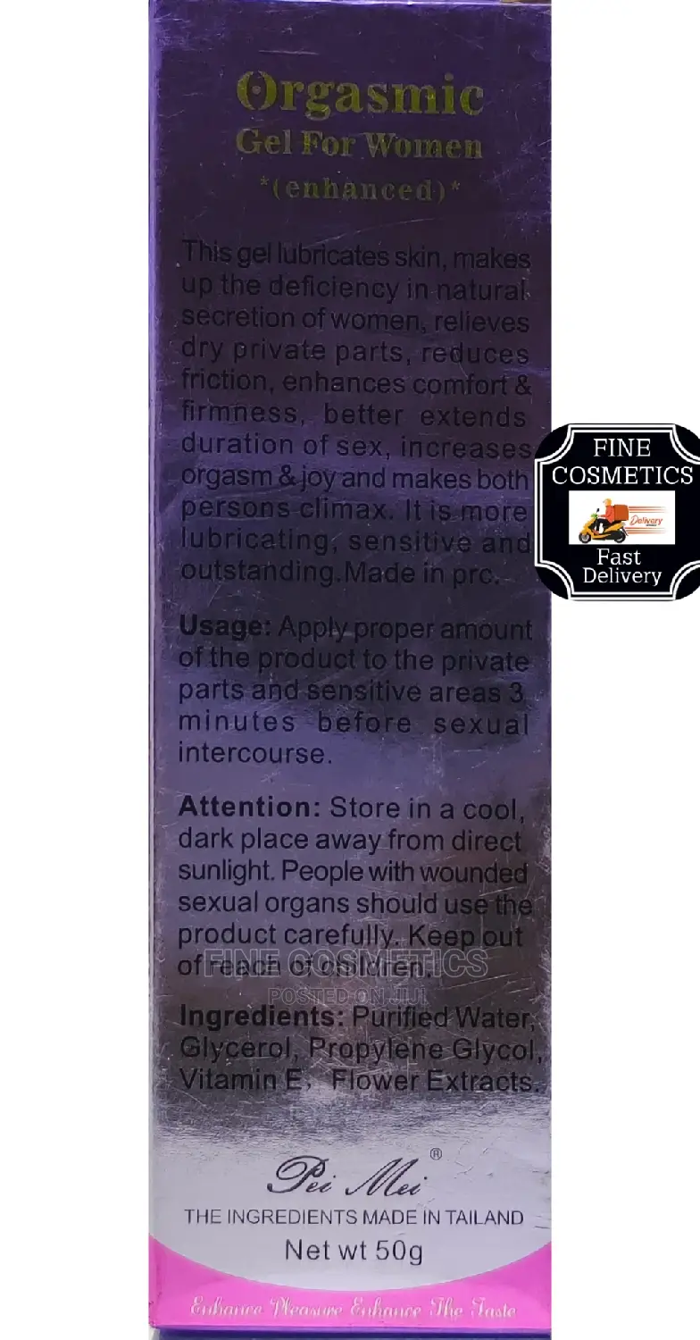 SEXY LADY Orgasmic Gel for Women That Fails to Reach ORGASM