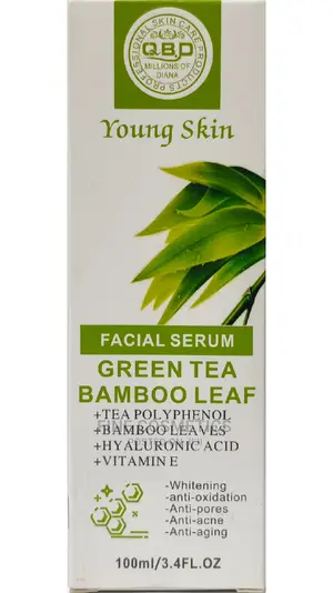 Young Skin Green Tea and Bamboo Leaf Facial Serum