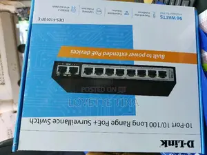 8port Range Poe Surveillance Switch Dlink