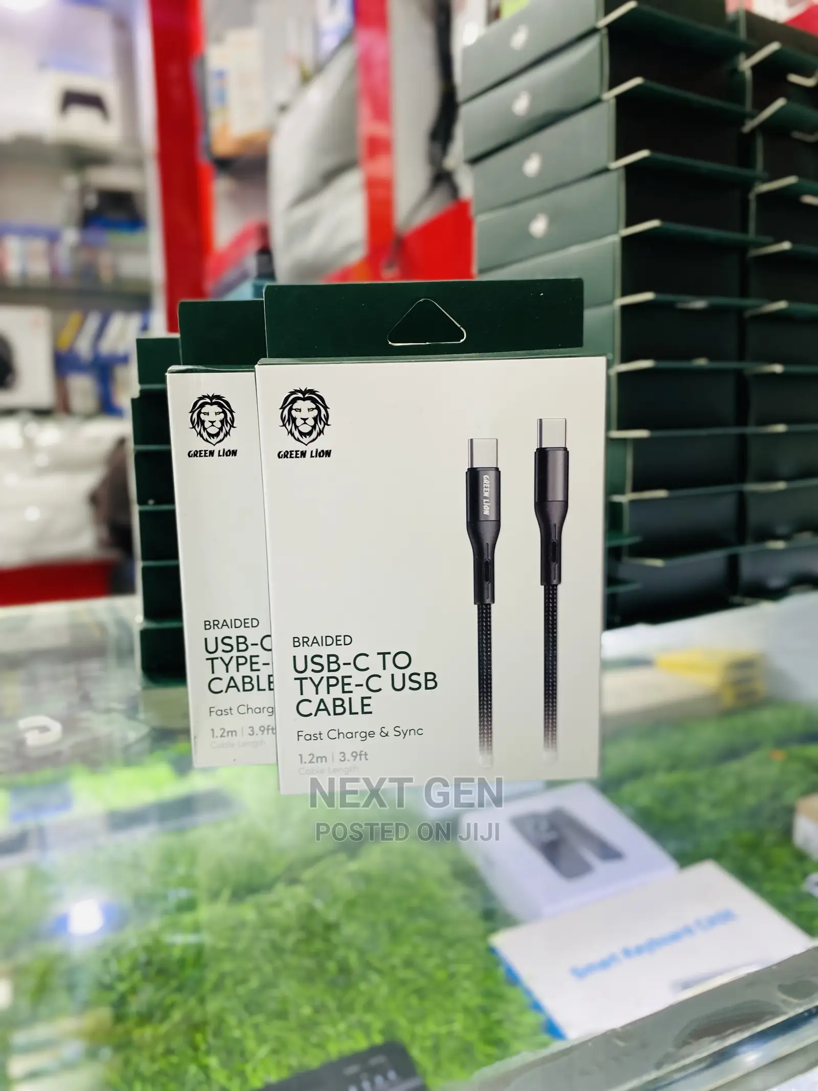 Usb C to C Braided Cable With Data Transfer