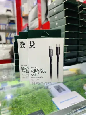 Usb C to C Braided Cable With Data Transfer