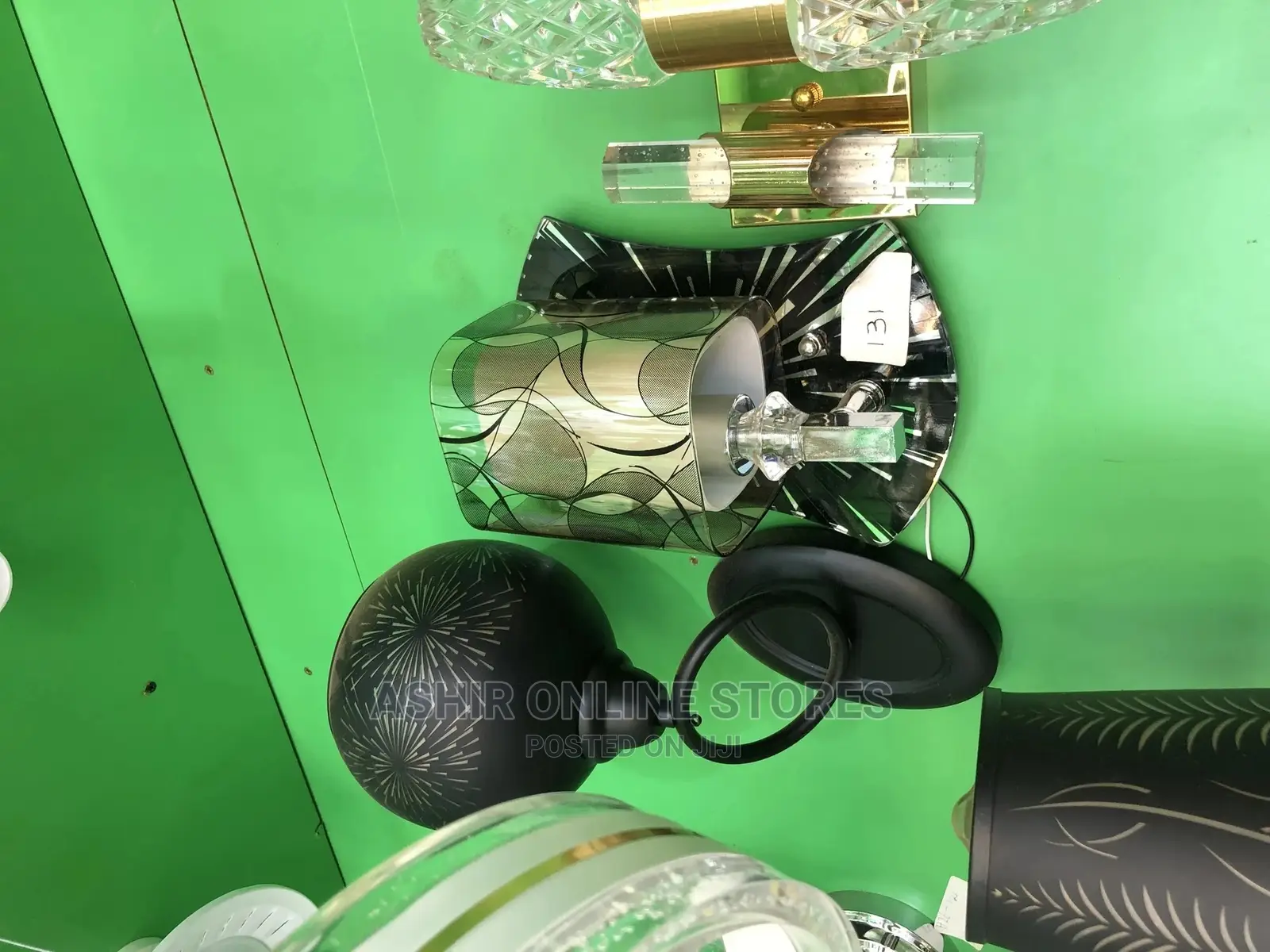 Black Wall Bracket’S/ Wall Lights