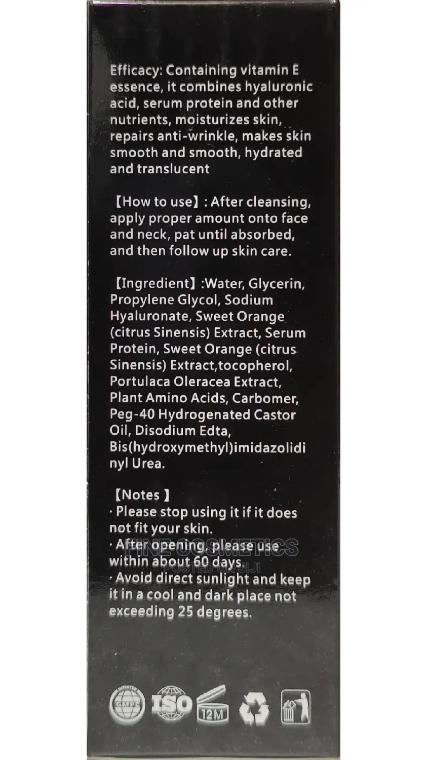 SKIN CARE Brightening Vitamin C Serum With Hyaluronic Acid