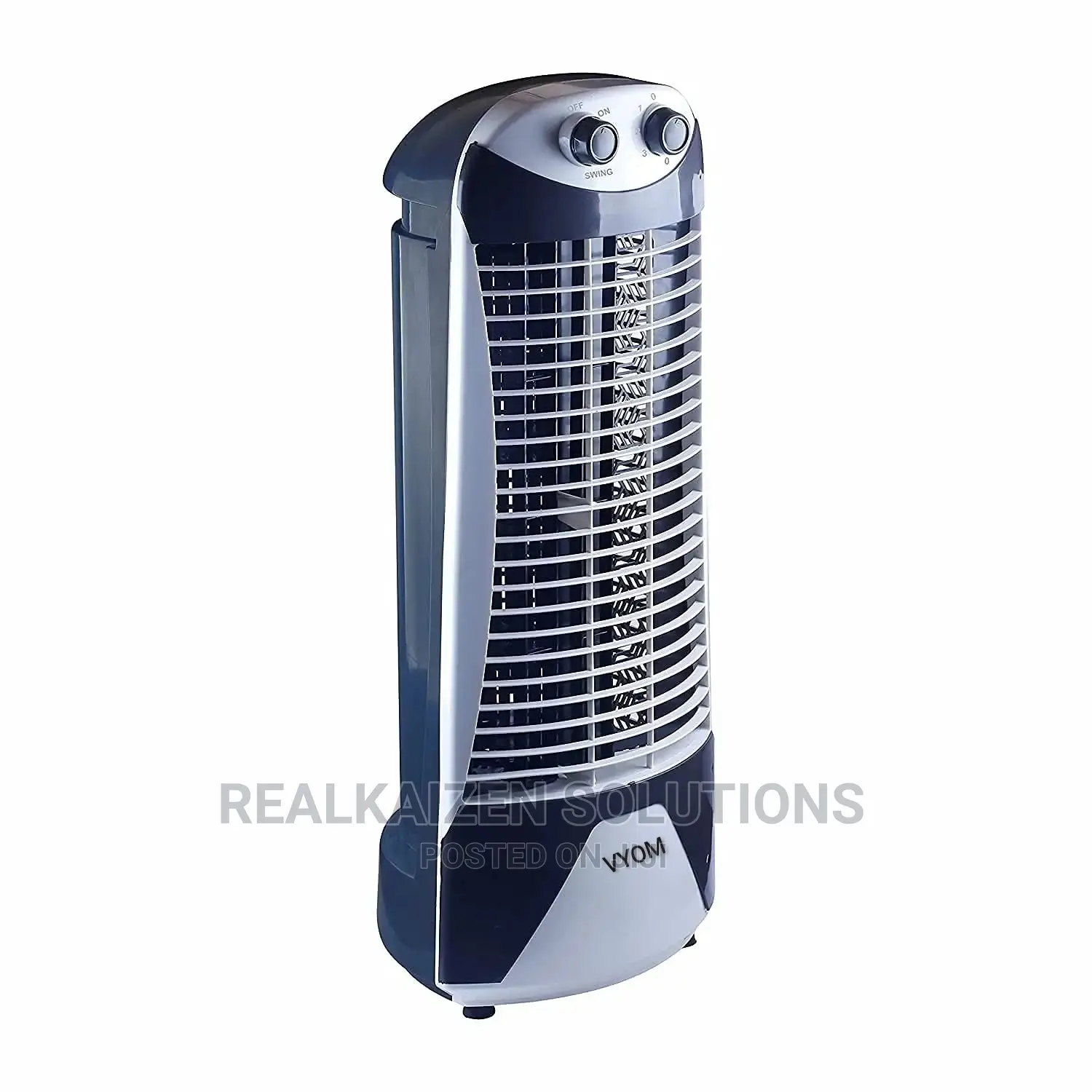 VYOM High 3-Speed 2-Way Air Deflection Stylish Tower Fan