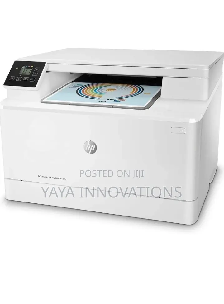 Hp Laserjet Coloured Printer M182n