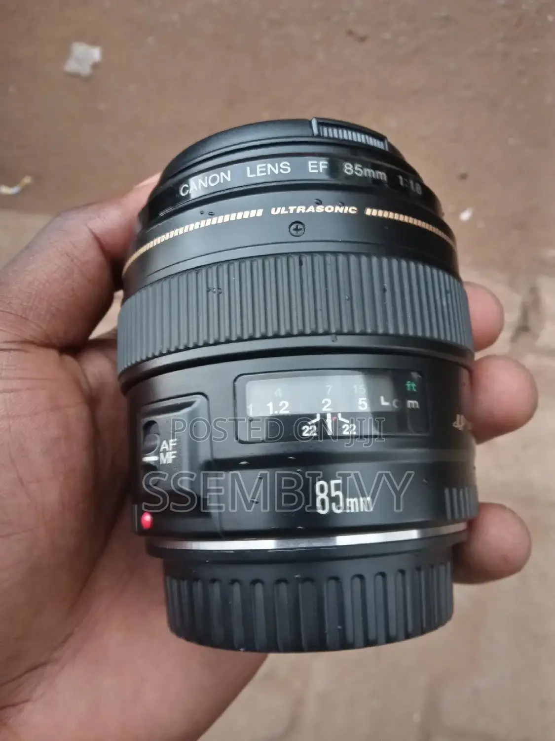 Canon: 85mm Lens.