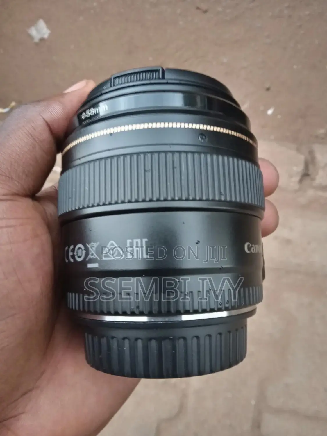 Canon: 85mm Lens.