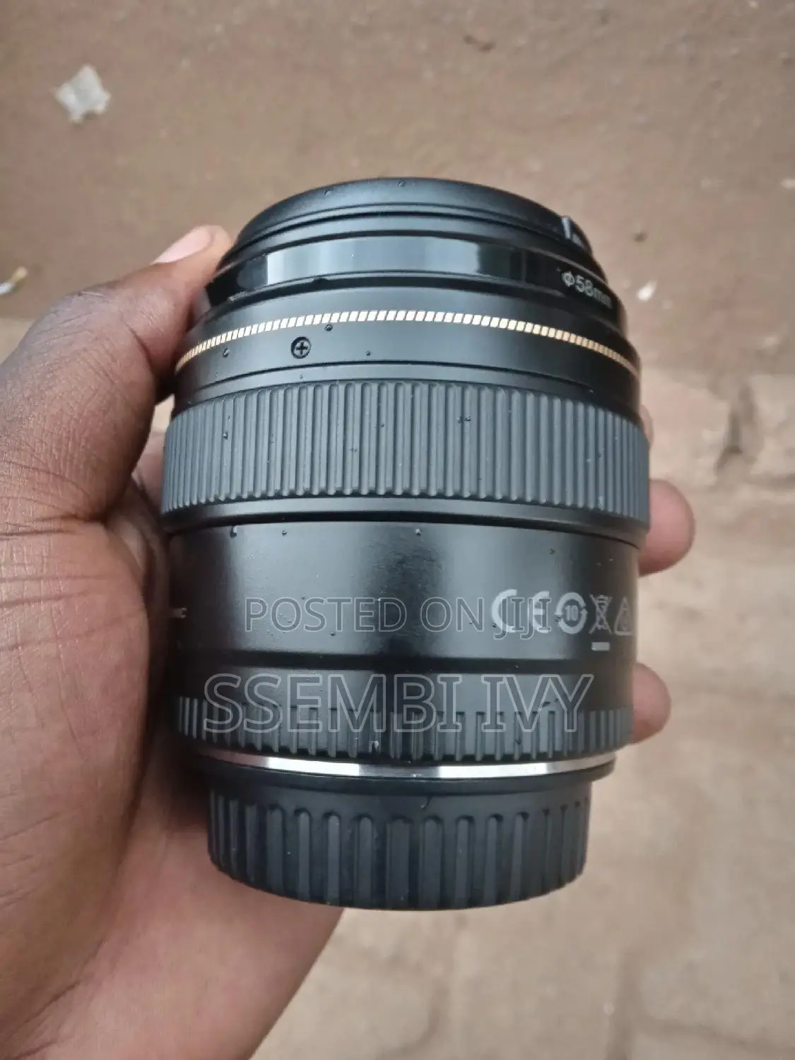 Canon: 85mm Lens.