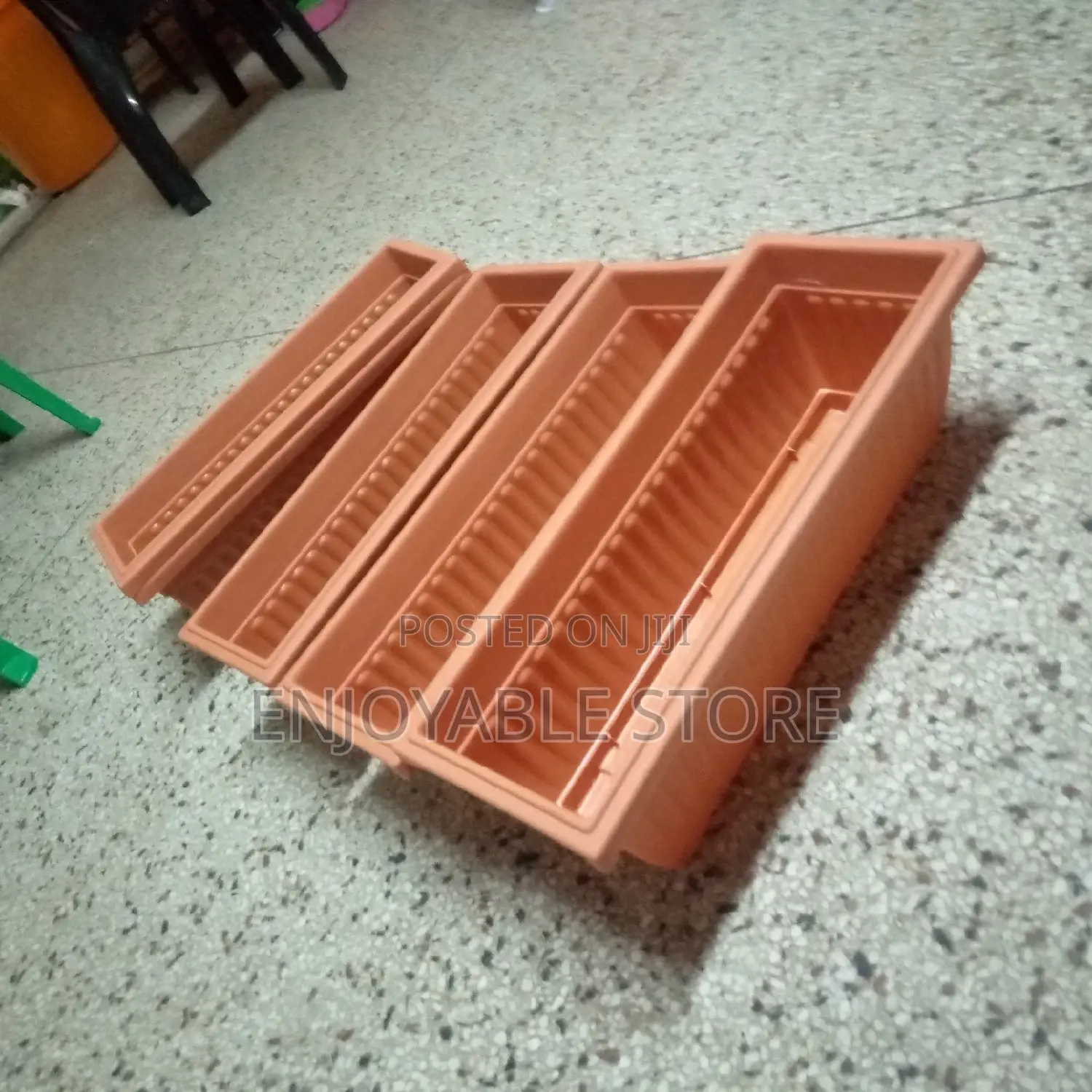 Plastic Rectangular Flower Pots