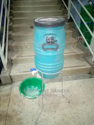 25 Liters Water Drum With Tap, Blue