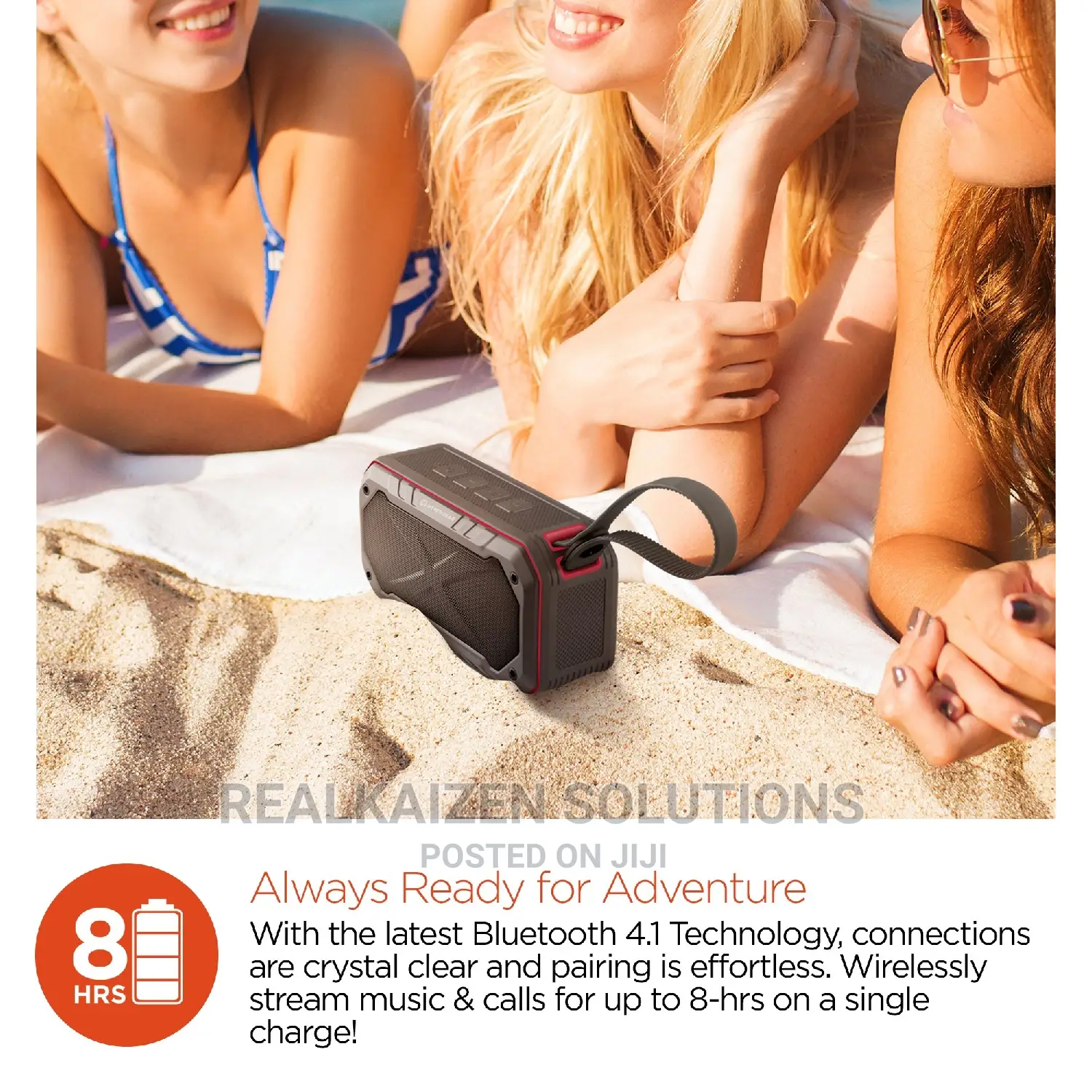 SOUND STORM Outdoor All Terrain Bike Waterproof BT Speaker