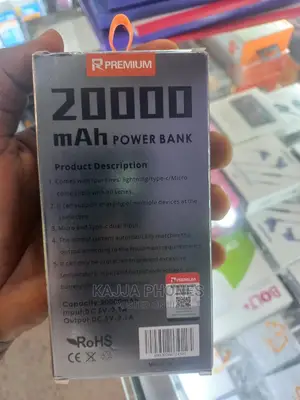 Premium Power Bank 20000mah