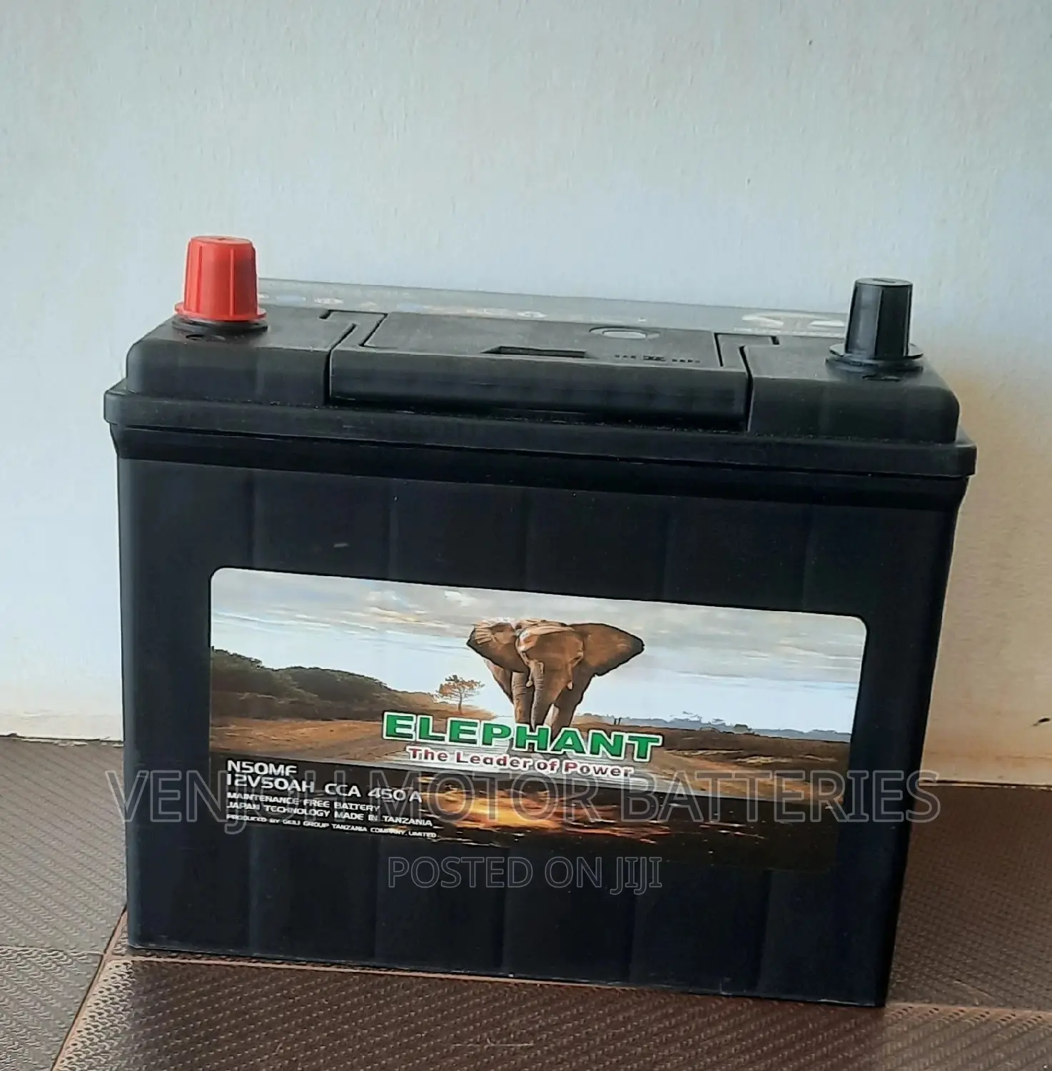 N50 Elephant Japan Technology Car Battery