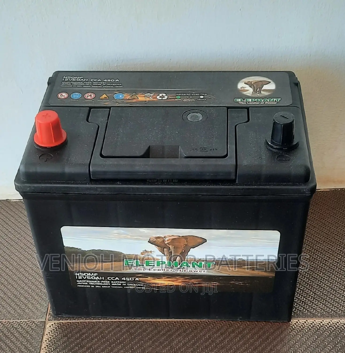 N50 Elephant Japan Technology Car Battery