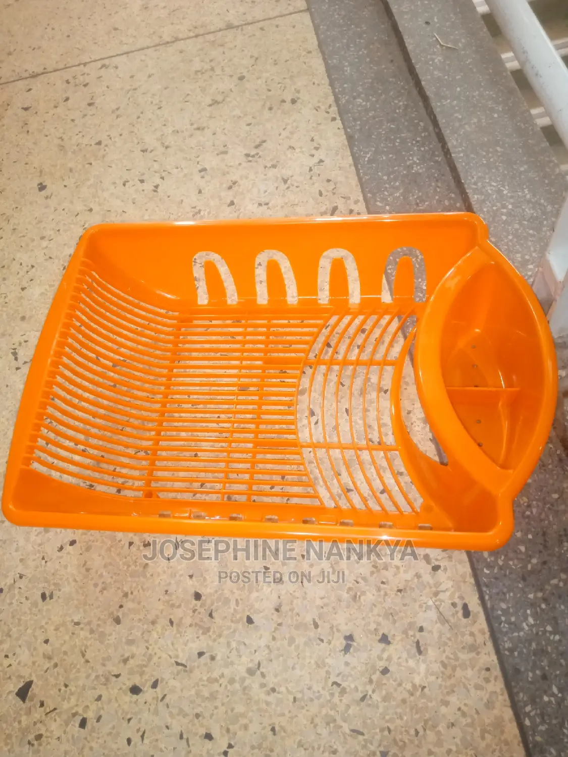 Plastic Dishrack, Orange