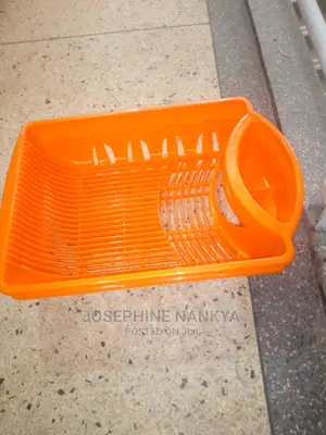 Plastic Dishrack, Orange