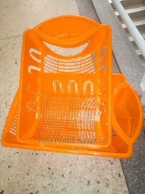 Plastic Dishrack, Orange