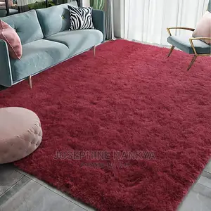 Sitting Room Carpets, Maroon Colour