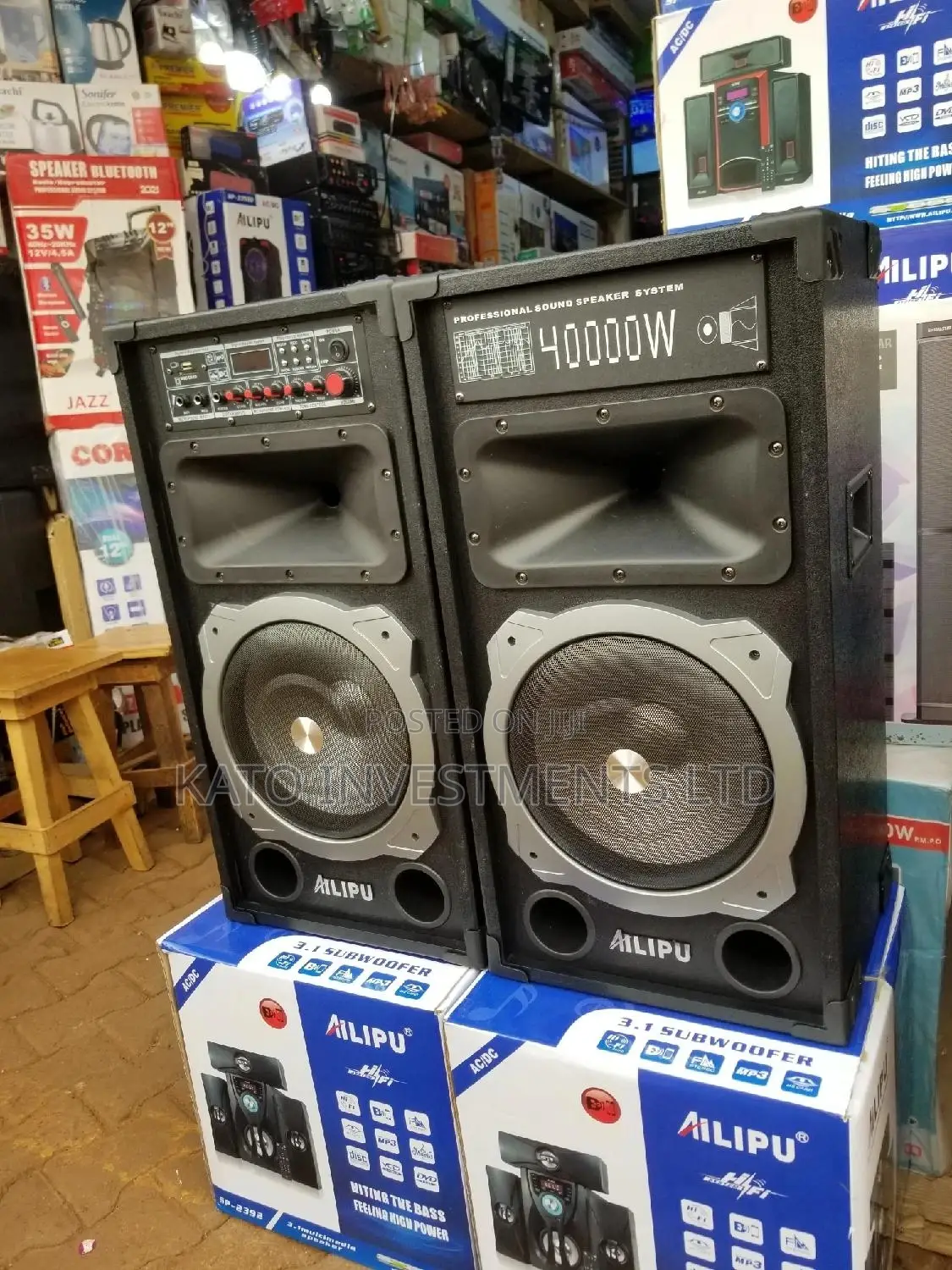 Alipu 40000wats Speakers