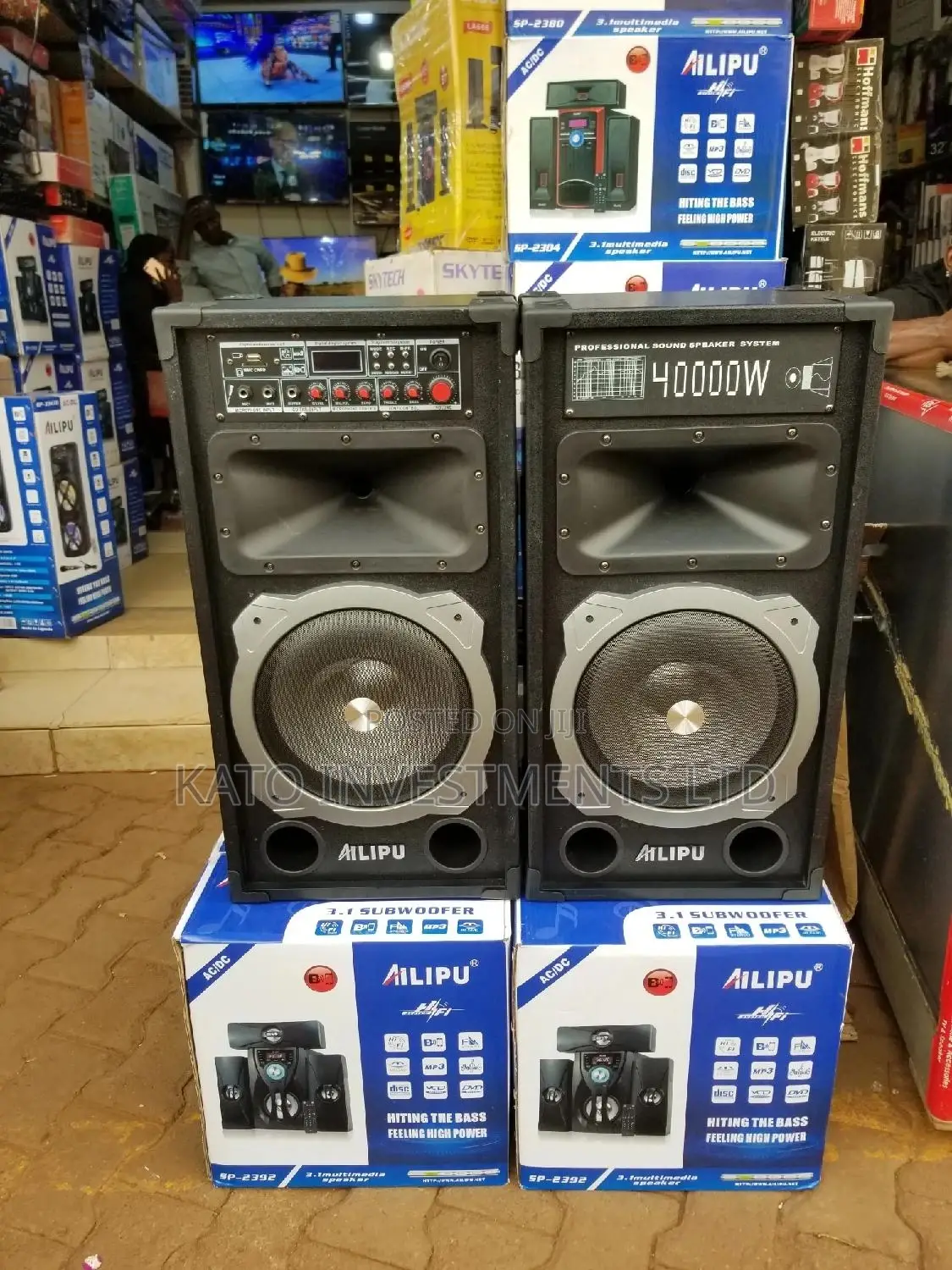 Alipu 40000wats Speakers