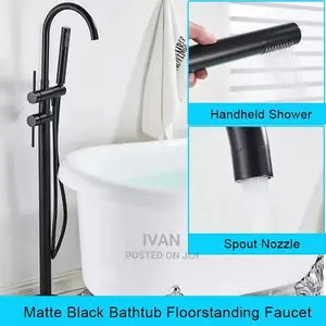 Floor Mounted Bathtub Faucet