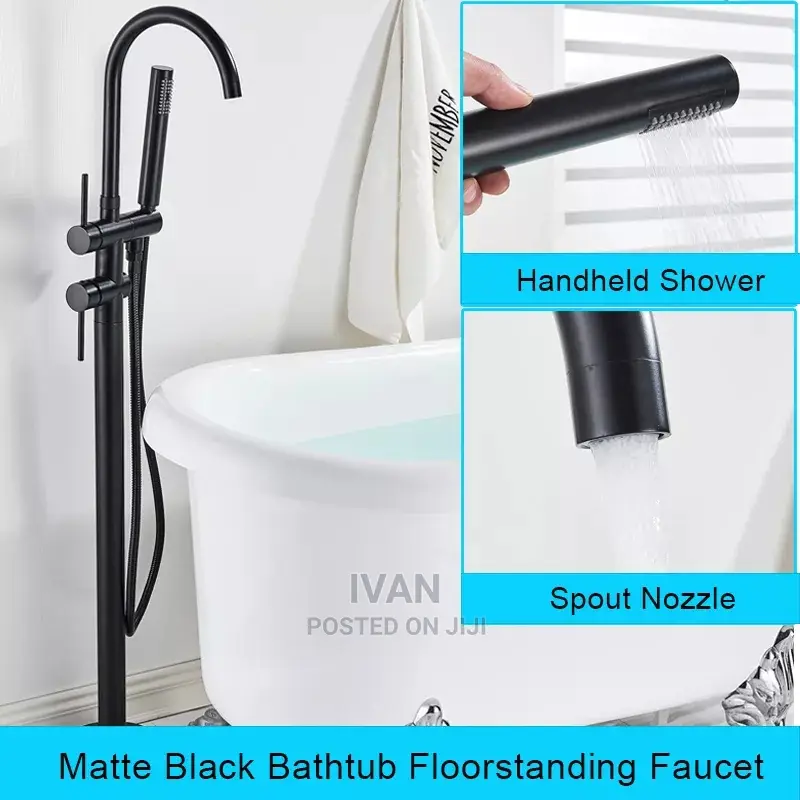 Floor Mounted Bathtub Faucet