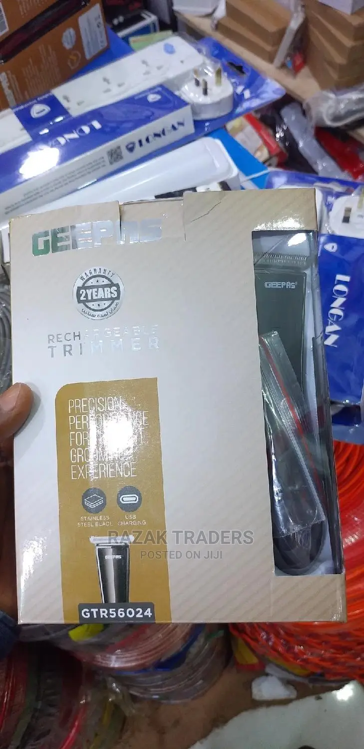 Rechargeable Trimmer, Adjustable Trimming Guide