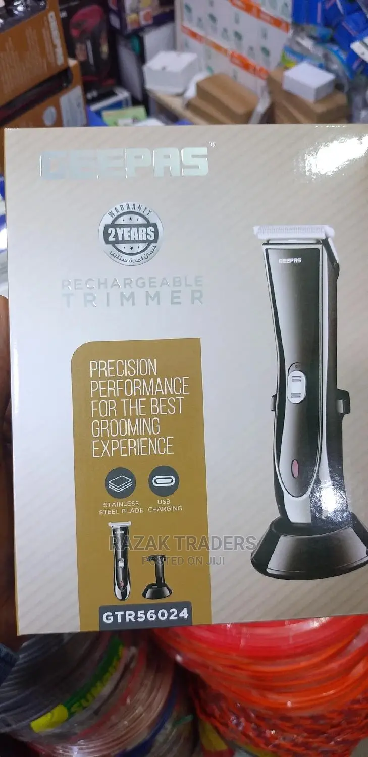 Rechargeable Trimmer, Adjustable Trimming Guide