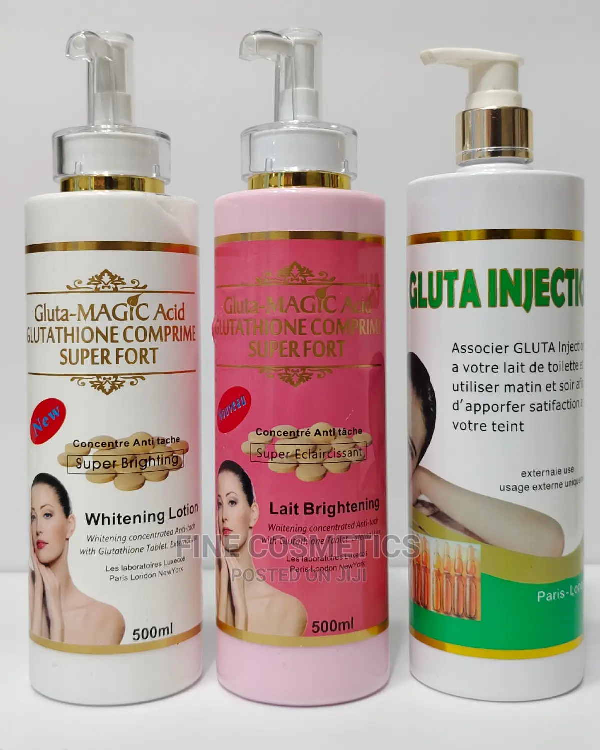 ORIGINAL Gluta Magic Glutathione Comprime Super Fort Lotions