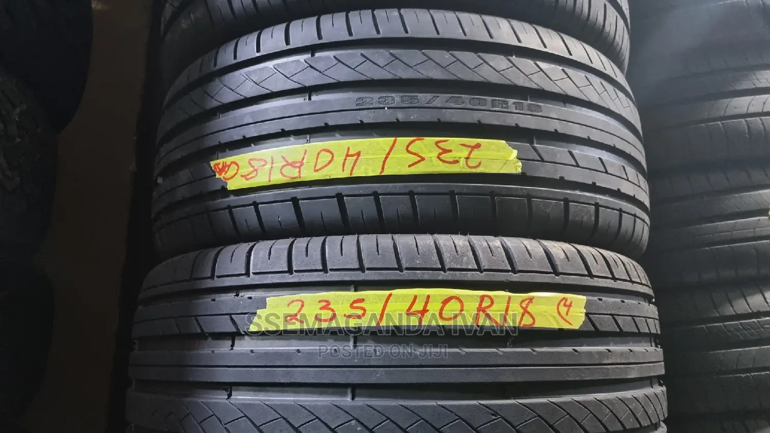 235/40r18 Second Tyres