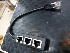 Rh45 Ethernet Splitter Male to Female Rj45 3ports