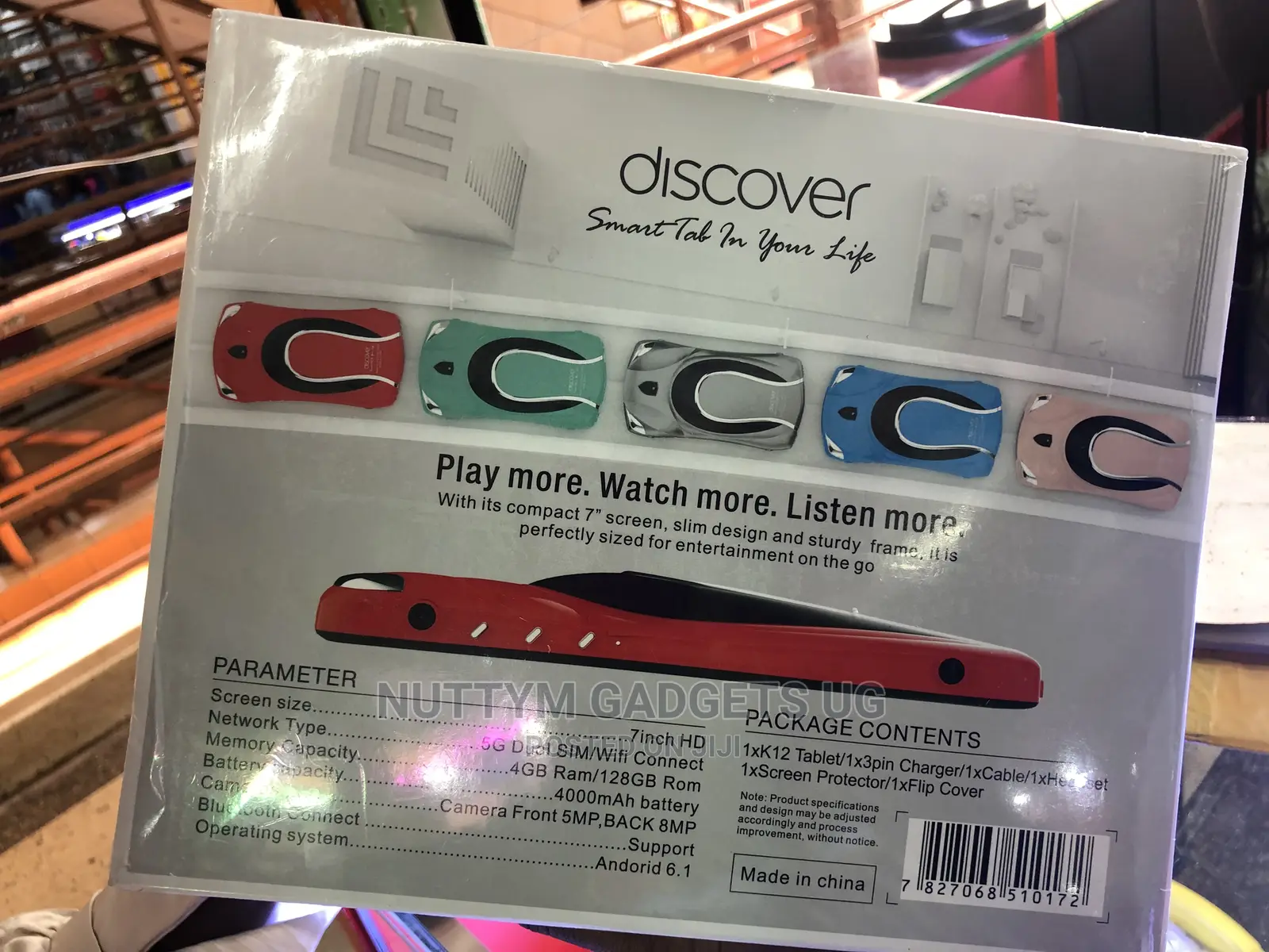New Tablet 128 GB Black
