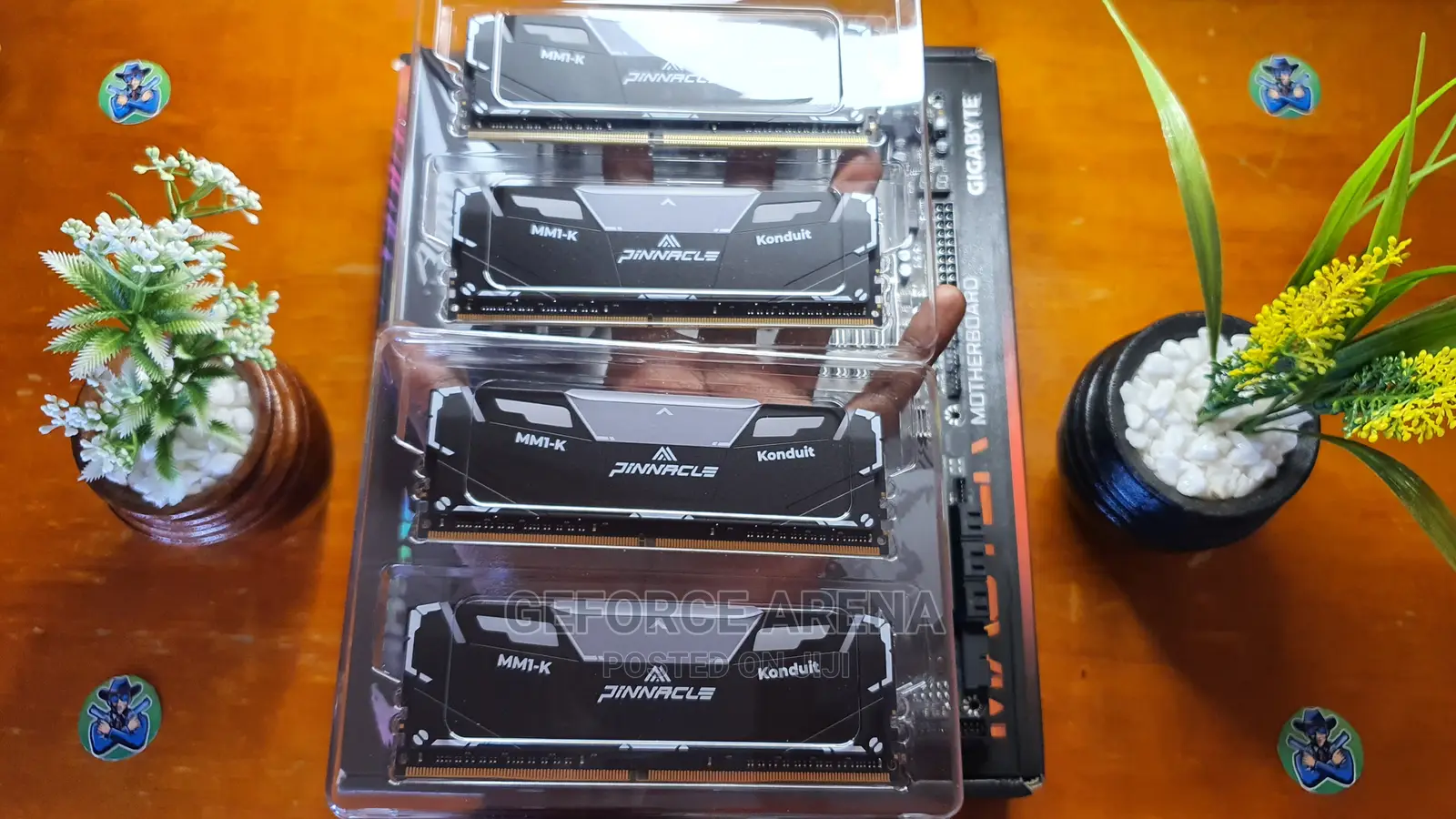 Pinnacle 64GB DDR4 RAM (4x16gb) - 3600mhz RGB - Brand New
