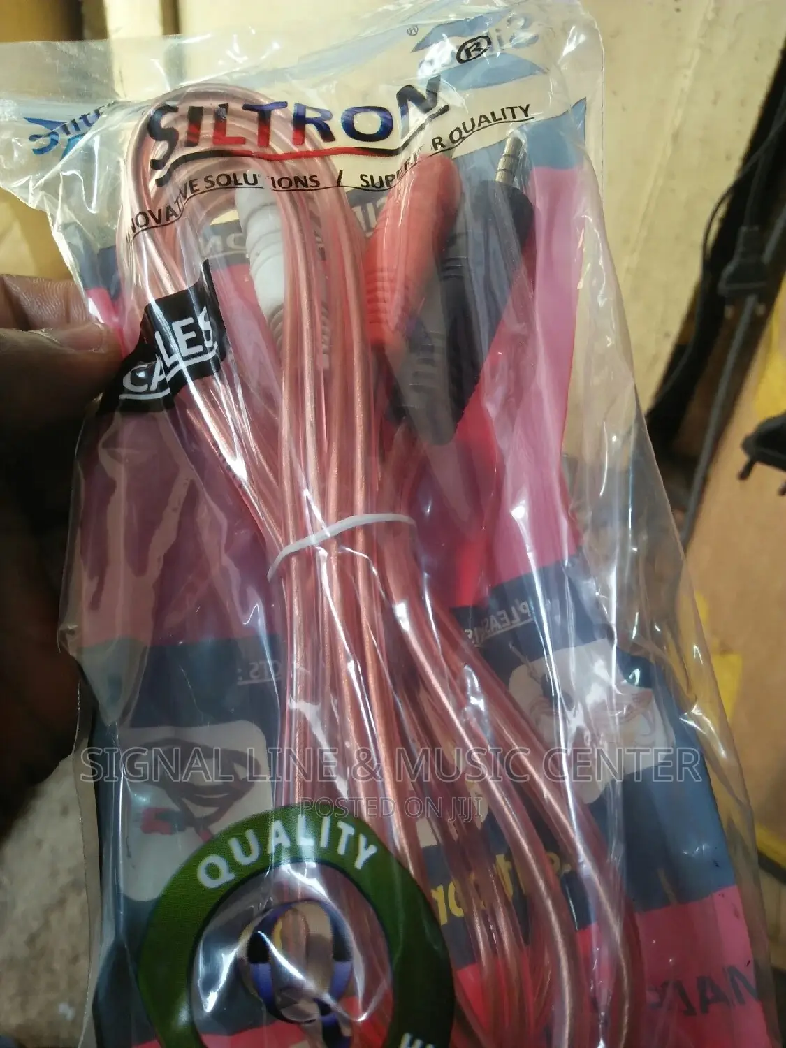 Audio Cable Banana To Pine Or Aux Pine