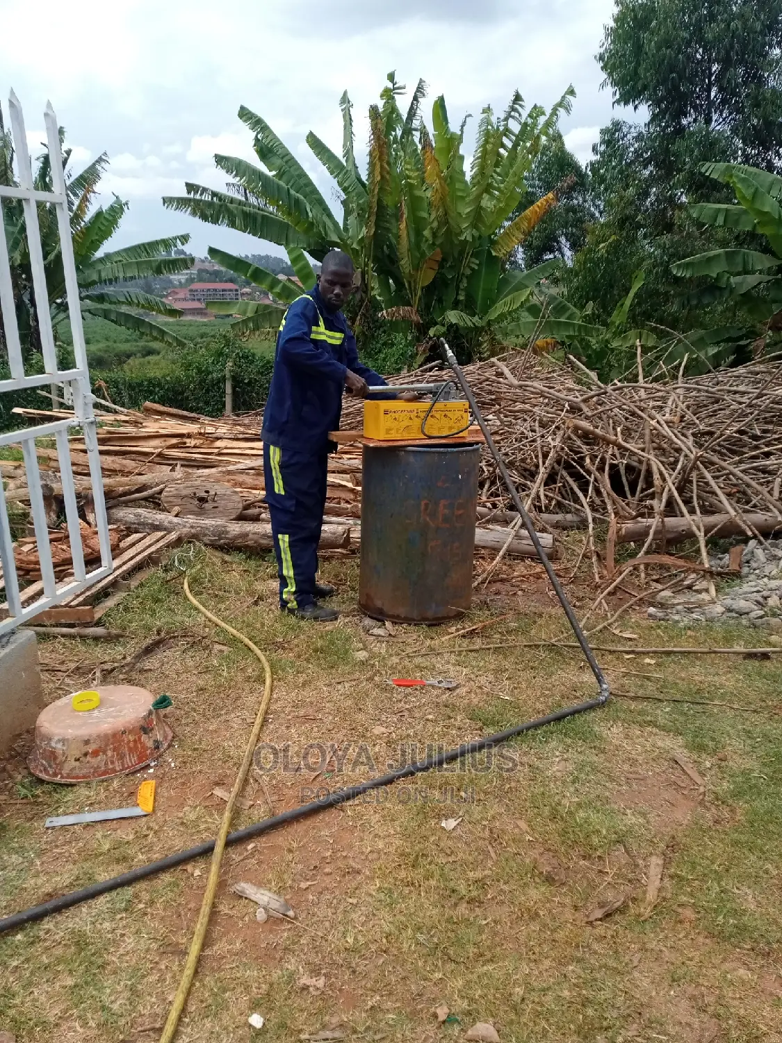 Pressure Test Pipline and Tanks