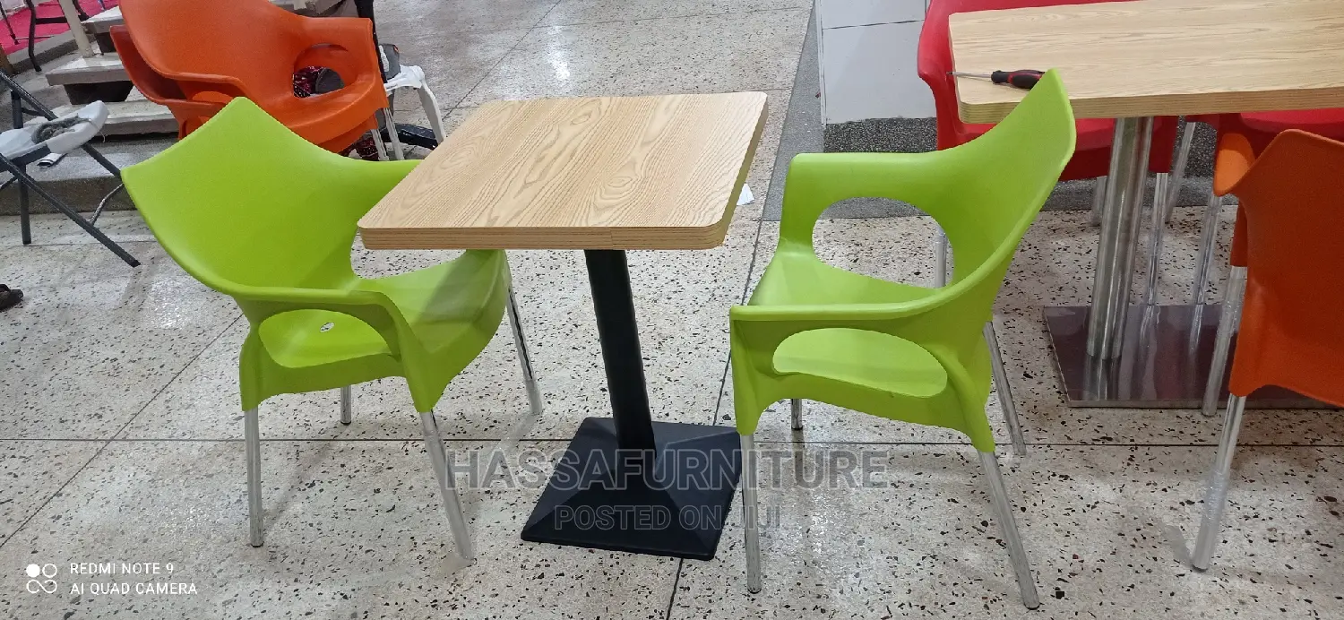 2seaters Wooden Restaurant Set