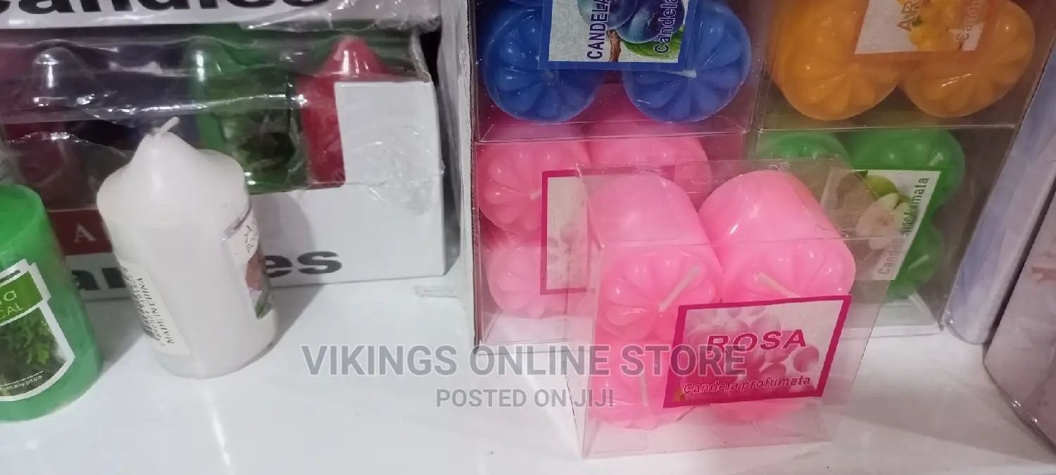 Scented Aroma Candles.