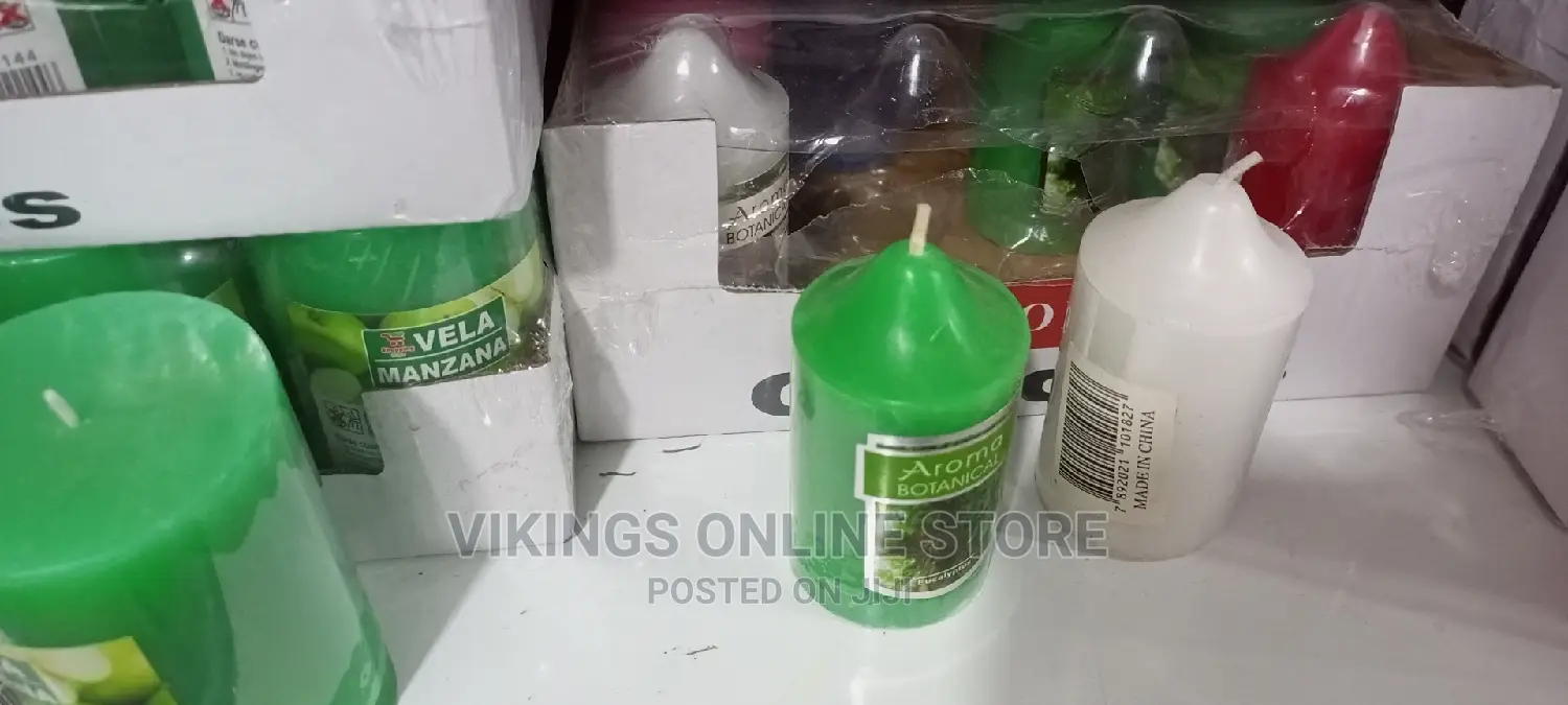 Scented Aroma Candles.